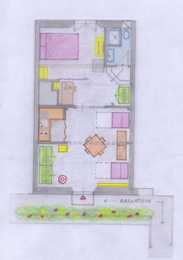 Angolo Fiorito In San Lorenzo Florence Ngoại thất bức ảnh